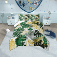 thumbnail image 1 of Erosebridal Tropical Palm Tree Bedding Twin Comforter Set, Botanical Plant Leaves Down Comforter, Reversible 2-Piece, 1 of 8