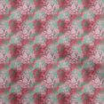 thumbnail image 1 of oneOone Cotton Poplin Red Fabric Leaves Craft Projects Decor Fabric Printed By The Yard 56 Inch Wide, 1 of 5