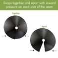 thumbnail image 4 of Squirrel Baffle For Bird Feeder Pole, Plastic Outside Pole Mount Squirrel Proof Bird House Guard For Gardens, Balconies, And Patios, 4 of 8