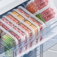 thumbnail image 3 of Meitianfacai Plastic Food Storage Box With Dividers For Refrigerator Organization Fresh Keeping Container For Kitchen Use Meal Preparation Organizer With Multiple Compartments For Efficient Storage, 3 of 7
