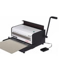 thumbnail image 4 of Electric Iron Ring Binding Machine Double Iron Ring 40 Hole Puncher Binding Machine Desk Calendar Calendar Binding Machine ,Pinpoint Punching, 4 of 6