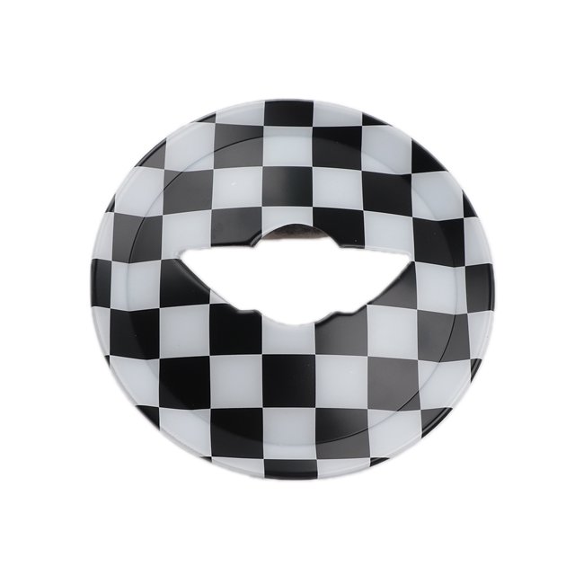 Autocollant de Centre de Volant de Voiture pour MINI ONE S Clubman R55 R56 R57 R58 R59 R60 R61, Accessoires de Moulage Intérieur