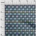 thumbnail image 2 of oneOone Viscose Jersey Black Fabric Asian Kilim Craft Projects Decor Fabric Printed By The Yard 60 Inch Wide, 2 of 5