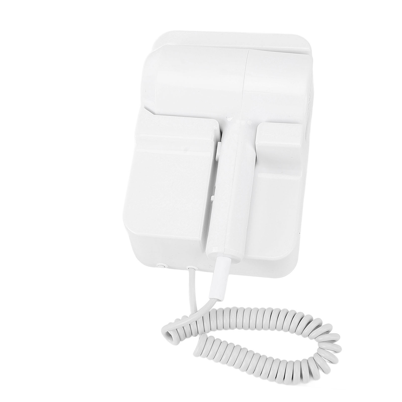 Wall Mount Hair Dryer, 20000 RPM 1300W Power Low Noise Wall Mount Blow Dryer, Extending Up To Nearly 2m Lightweight Hairdryer for Hotel Bathroom