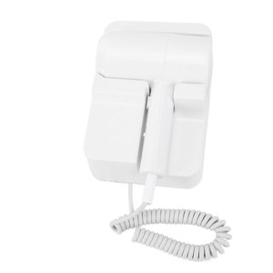 Wall Mount Hair Dryer, 20000 RPM 1300W Power Low Noise Wall Mount Blow Dryer, Extending Up To Nearly 2m Lightweight Hairdryer for Hotel Bathroom
