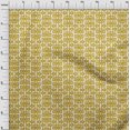 thumbnail image 4 of oneOone Rayon Lime Green Fabric Geometric Sewing Craft Projects Fabric Prints By Yard 56 Inch Wide, 4 of 5