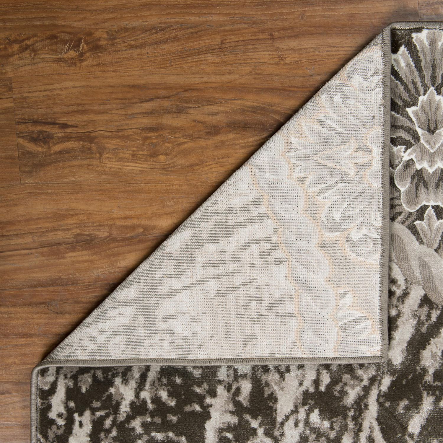 Tapis Bijou Ybor marron de 8 pi x 10 pi 4 po