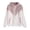 Pink, variant on Pisexur Women's Lightweight Jacket Color Block Long Sleeve Sport Hooded Windbreaker Jacket Patchwork Zipper Coat Active Outdoor Raincoat S-4XL