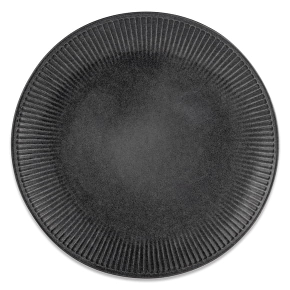 Assiette plate grise en grès Sawyer de Better Homes & Gardens