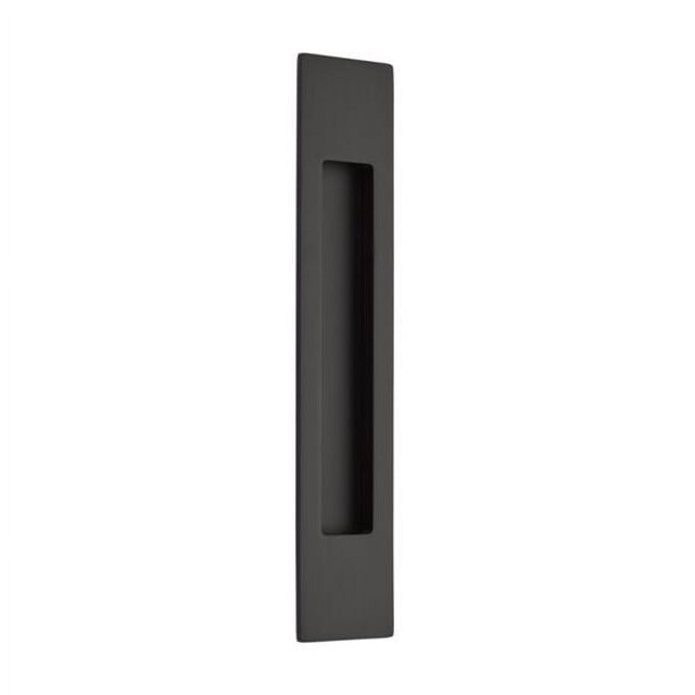 Emtek 220310US19 10 Pouces Moderne Rectangulaire Flush Pull&44; Noir Plat