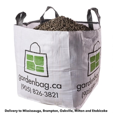 Garden Bag, 1 Cubic Yard Garden and Landscape Bulk Bag Delivered, 3/4" Gravel