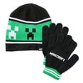 thumbnail image 1 of Minecraft Boys' Two Piece Beanie and Gloves Set, 1 of 4
