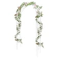 thumbnail image 1 of Treillis d'Arche de Jardin en Métal – Pergola en Acier Inoxydable Blanche de 8,5 Pi Résistante à la Rouille – Plantes Grimpantes et Vignes – Arche Décorative Extérieure – Pelouse, Patio, Cour Arrière et Allées de Mariage, 1 of 6