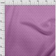 thumbnail image 3 of oneOone Rayon Fuschia Pink Fabric Chevron Fabric For Sewing Printed Craft Fabric By The Yard 56 Inch Wide, 3 of 4