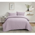 thumbnail image 1 of Swift Home Ultra Soft Solid Duvet Cover Set, King, Lanvender, 1 of 4