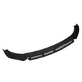 thumbnail image 1 of Front Splitter, Front Bumper Lip Body Kit Abrasion Resistant Anti Scratch Universal Stable Colorfast  For Car Modification Black, 1 of 8