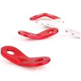 thumbnail image 3 of yingyy 20 Pieces Fastener Buckles Parachute Cord Buckle Wear-resistant Pull Rope Adjuster Outdoor Large Awning Wind Ropes Stopper Silver 1Set, 3 of 6