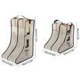 thumbnail image 3 of Sacs de Rangement pour Bottes Hautes Portables Sac de Rangement pour Bottes Transparent Housse de Voyage pour Bottes, 3 of 8