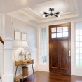 thumbnail image 3 of Vane 4-Light Matte Black Flush Mount Ceiling Light, 3 of 7