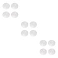thumbnail image 3 of Maytalsory 4pieces Durable Placemats For Dinner Table Easy Care And Heater Resistant white 3Set, 3 of 6