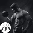 thumbnail image 3 of 2/6 PACK Barbell Dumbbell Spring Collar Clips Clamps Weight Lifting Fitness, 3 of 6