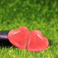 thumbnail image 3 of Heart Shape Natural Gemstone Polished Gemstone Rose Quartz Amethyst Flower Pot Fish Tank Decoration, 3 of 3