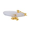 thumbnail image 2 of Siruishop Glass Serving Tray Multipurpose Pastry Tray Appetizer Tray for Fruits Snacks, 2 of 8