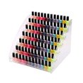 thumbnail image 2 of Fridja Nail Polish Holder Clear Makeup Display Stand Rack Holder Organizer 7 Layer, 2 of 4