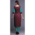 thumbnail image 4 of Bimba Tunique Droite en Coton pour Femmes Kurta Imprimée Tenue d'Été Kurti-Grand, 4 of 6