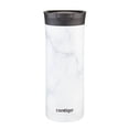 thumbnail image 1 of Tasse de voyage isotherme Contigo Huron 2.0 Couture, acier inoxydable, 591 mL (20 oz), couvercle SNAPSEAL, marbre blanc, 1 of 8