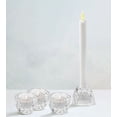 thumbnail image 2 of Mainstays Diamant 2in1 verre maison bougeoir 4pack, 2 of 5