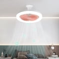 thumbnail image 5 of Dvkptbk Ceiling Fan with Lights, Enclosed Low Fan Light, Ceiling Light with Fan, Hidden Fan with E27 Lamp, 5 of 5
