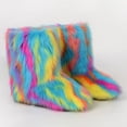 thumbnail image 1 of EGNMCR Bottes d'Hiver pour Femmes, Bottes d'Hiver pour Femmes Bottes Imitation Couleur Mode pour Femmes Bottes Plus Bottes de Neige Chaussures pour Femmes, 1 of 4