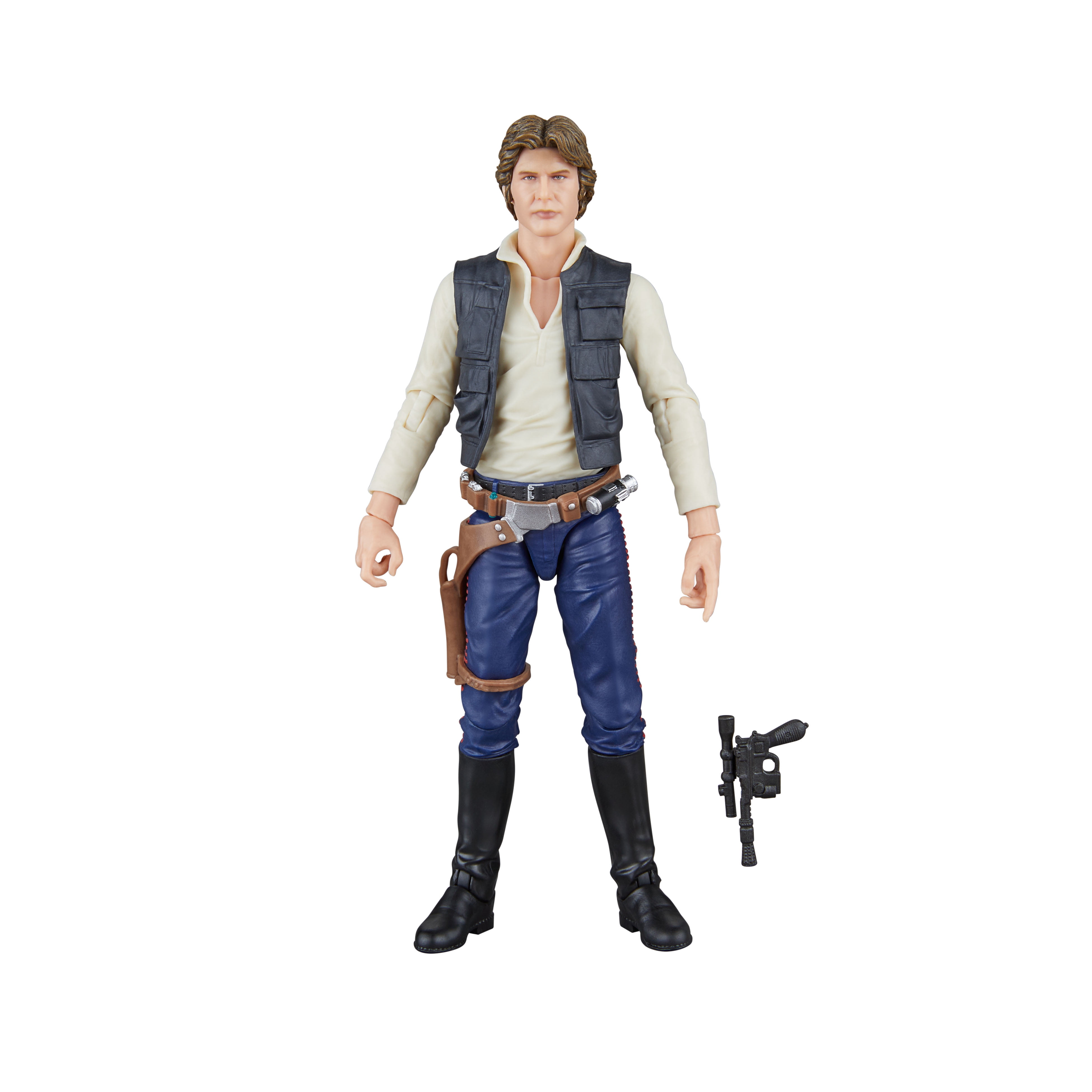 Star Wars The Black Series, figurine premium de collection Han Solo de 15 cm, Star Wars : Un nouvel espoir