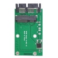 thumbnail image 1 of Adaptateur Carte Mini MSATA vers Micro MSATA 1.8 Po vers Micro SATA, 1 of 5