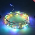 thumbnail image 4 of Fasiaou 1 Pack Fairy Lights Battery Operated with Remote, Total 20 LED 2M Battery Powered String Lights, Twinkle Fairy Lights for Bedroom Indoor Outdoor Patio Tree Valentine Decor,Multicolor, 4 of 5