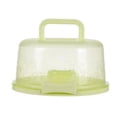 thumbnail image 1 of Wzzjkit Cake Carrier Portable Transparent Cover with Handle Two Sided Cake Holder Taste Fresh Storage Round Cake Container, Container Holds Pies, 1 of 5
