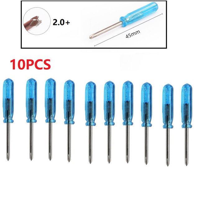 10 Pcs Mini Tournevis Croisés pour X-box Outil de Réparation d'Ordinateur Portable 1.5/2.0/3.0mm