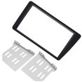 thumbnail image 1 of Stereo Fascia Trim, Sturdy  Frame ABS Material Reliability Black Long Service Life  For Replacement For   LHD 2001-2005, 1 of 8