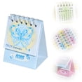 thumbnail image 1 of 2025 Monthly Desk Calendar Planner, Mini English Countdown Schedule for Office School Home Organization, 1 of 5