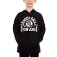 thumbnail image 1 of Dragon Ball Z Logo Son Goku Chandail à Capuchon Noir pour Enfants, 1 of 2