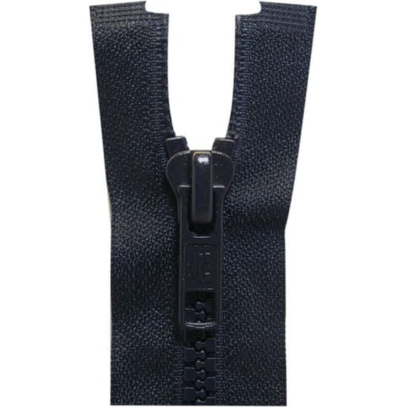 COSTUMAKERS One-Way Separating Zipper #5 Molded Teeth 65 cm (26 in) Navy
