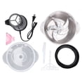 thumbnail image 2 of Food Processor, Stainless Steel Multifunctional Electric Food Chopper  for Vegetable, 2 of 7