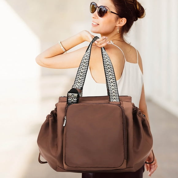 Versatile 3-in-1 Travel Backpack Tote Bag with 15 Pockets - Lightweight Water-Resistant Organizer for Laptop, Commuting & Airports