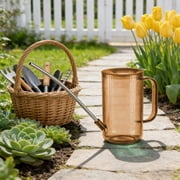 Vacemry Long Spout Watering Can Indoor, Small Plastic Watering Cans For House Plants Flowers, Lightweight Watering Can For Indoor Plants, Watering Pot For Garden Balcony Office Decor