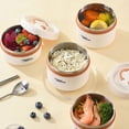 thumbnail image 3 of pitrice Restez au Chaud en Déplacement avec une Boîte à Lunch Isolée Étanche pour Aliments Chauds Boîte à Lunch Thermique pour Aliments Chauds 4 Pcs, 3 of 6