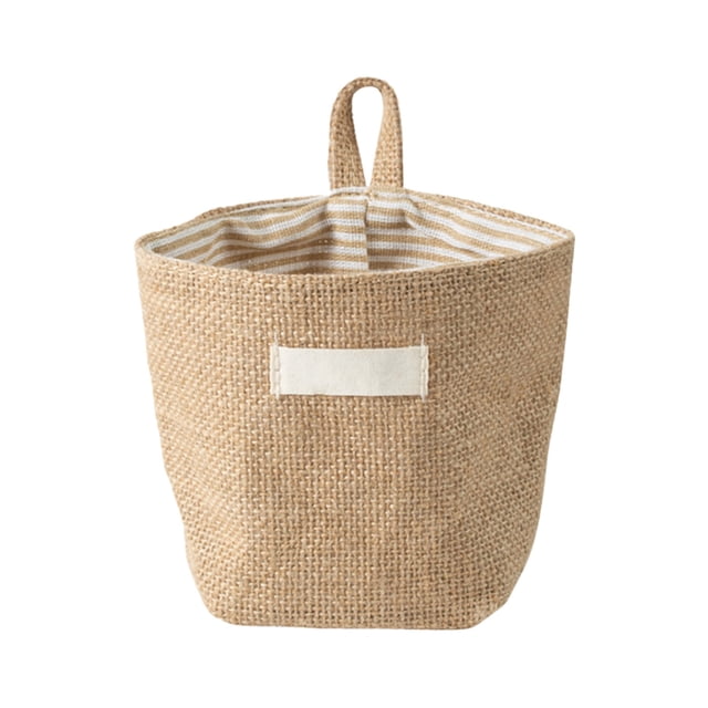 Organisateur Suspendu de Rangement pour Textiles de Maison pour Mur, Porte et Garde-Robe, Sac Décoratif à Suspendre au Mur avec Usage Multifonction et Conception Gain de Place