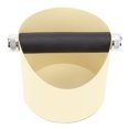 thumbnail image 1 of Coffee Machine Grounds Box, Coffee Knocking Slag Bucket Non Slip Base Dishwasher Safe Low Noise Bevel Mouth Design Large Capacity  For Bar Yellow, 1 of 8