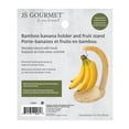 thumbnail image 2 of JS Gourmet - Porte-Bananes avec Crochet pour Bananes et Fruits, en Bambou, 2 of 2