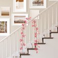 thumbnail image 4 of TopLLC Décoration de Noël Guirlandes Suspendues en Rotin Artificiel de Noël avec Baies Rouges pour Escaliers Cheminée Murale Manteau Intérieur Extérieur Décor Halloween Maple Leaf Vine, 4 of 6